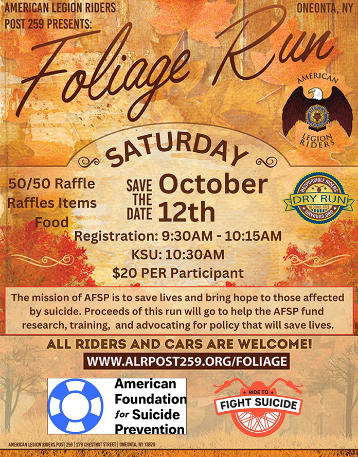 Foliage Run Flyer Web